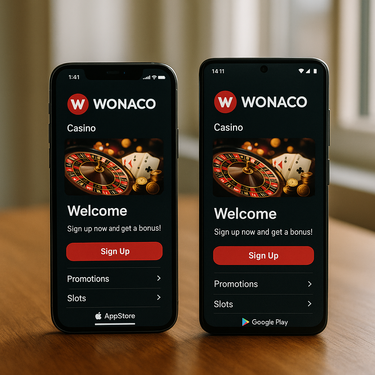 Wonaco - Casino Apps iOS Android - Norway Gaming