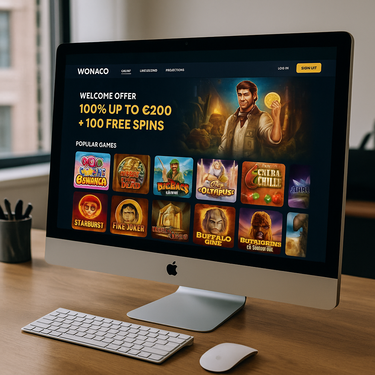 Wonaco - Desktop Casino Platform - Norway Gaming